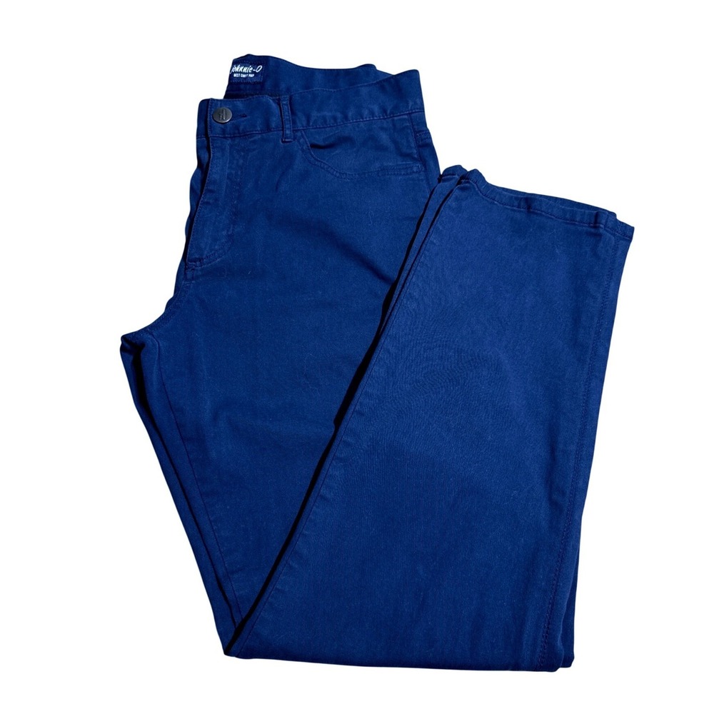 Johnnie-O 5-Pocket West Coast Prep Pants Mens 32x32 Blue Casual Office Golf